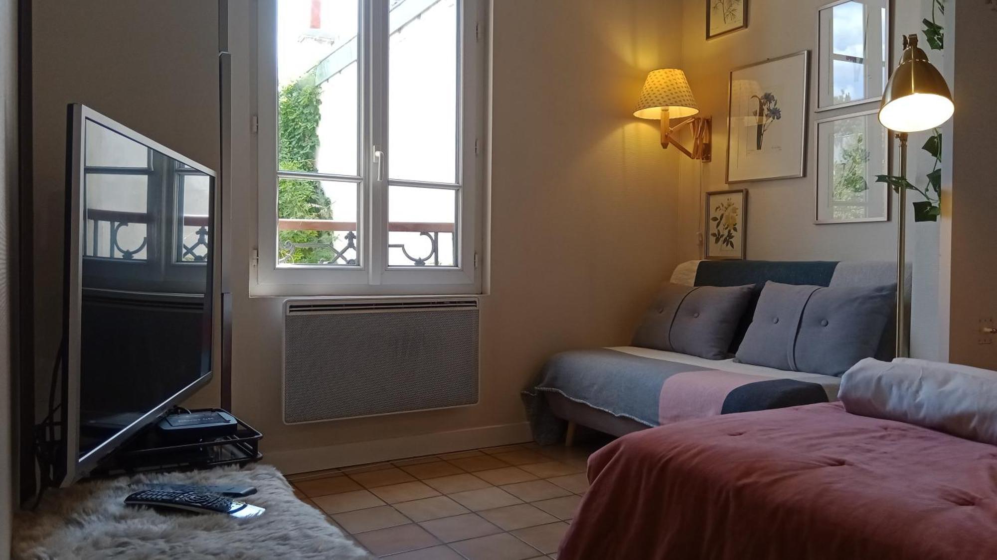 Paris Authentic House Small, Bright And Calm Studio Rum bild